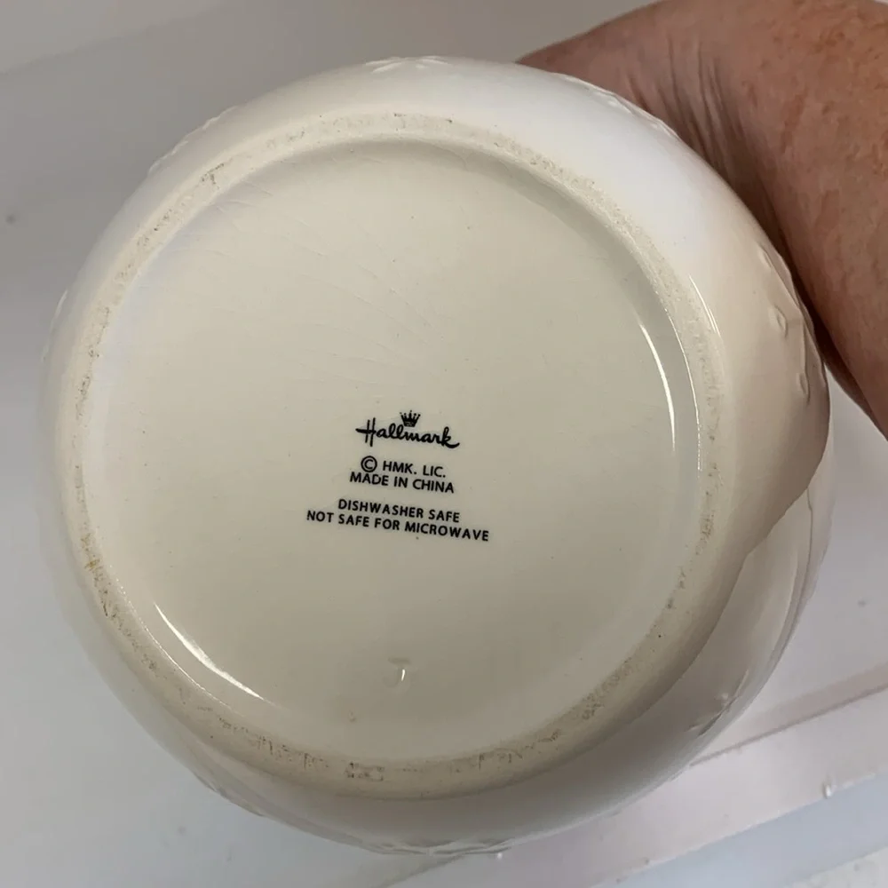 Hallmark 90's Mitten Cookie Jar, Vintage